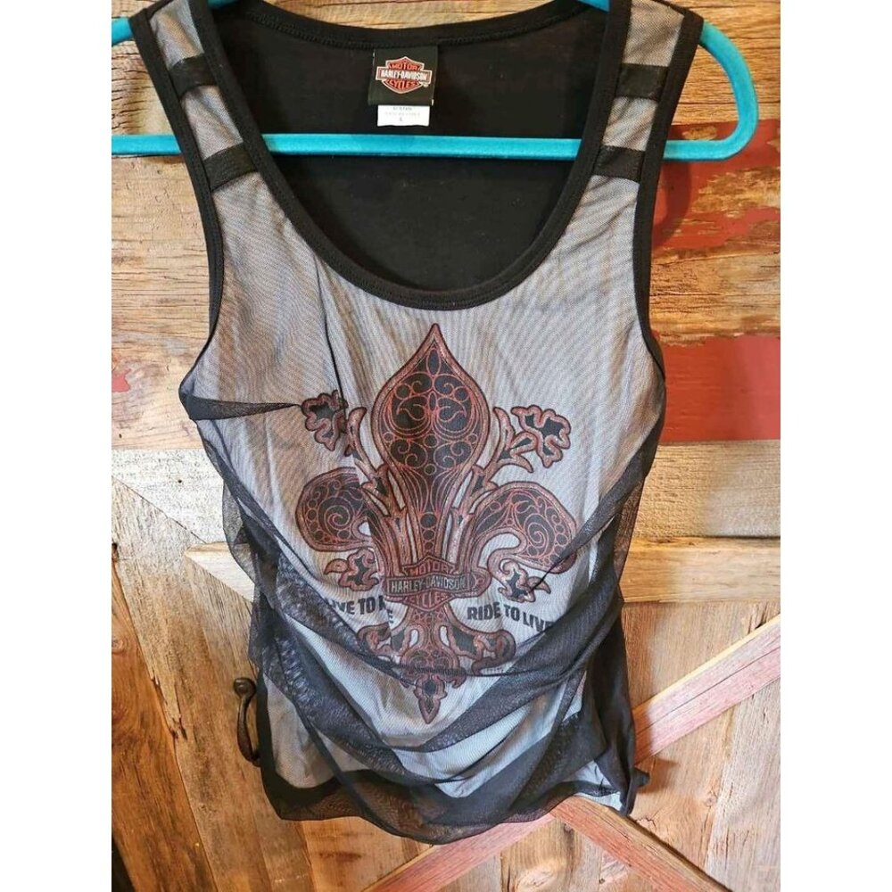 Womens Size Large Harley Davidson Motorcycles Tank Top Shirt - Appleton Dealersh